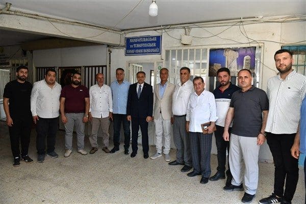 Şanlıurfa Valisi Şıldak, İnşaat Mühendisleri Odası, Manifaturacılar ve Tuhafiyeciler Odası,