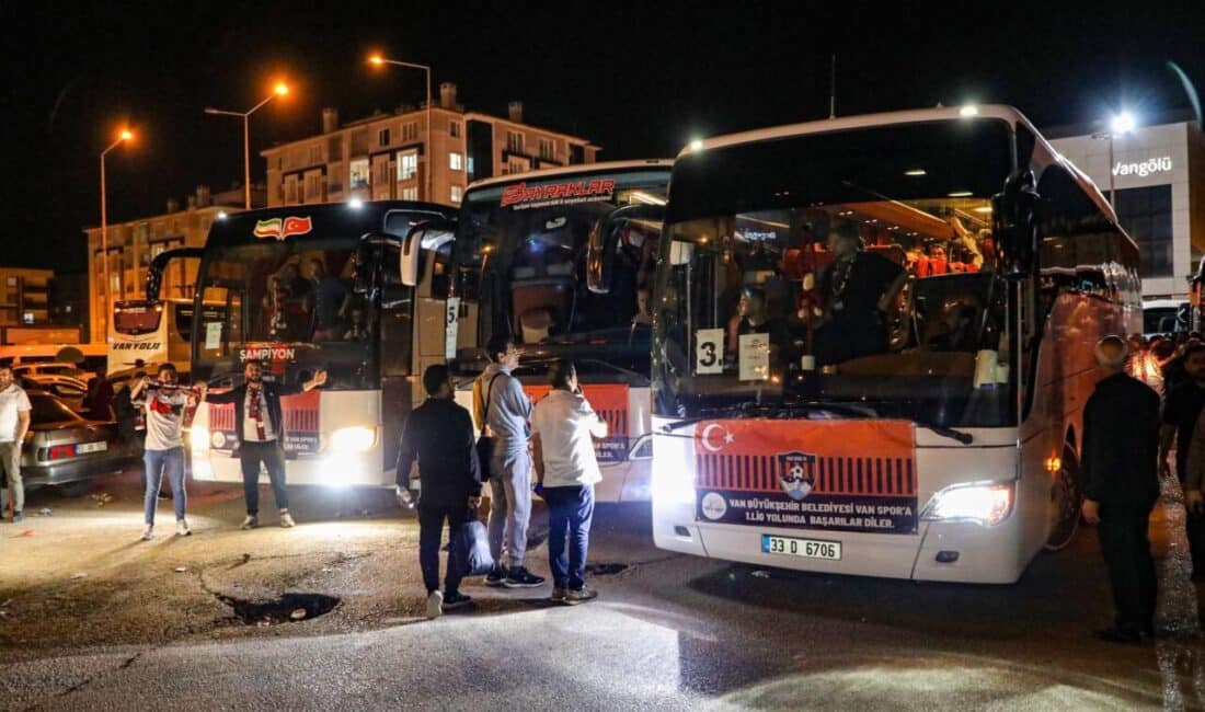 Vanspor'un Kayseri ilinde Batman Petrolspor ile oynayacağı 1. Lig Play-Off