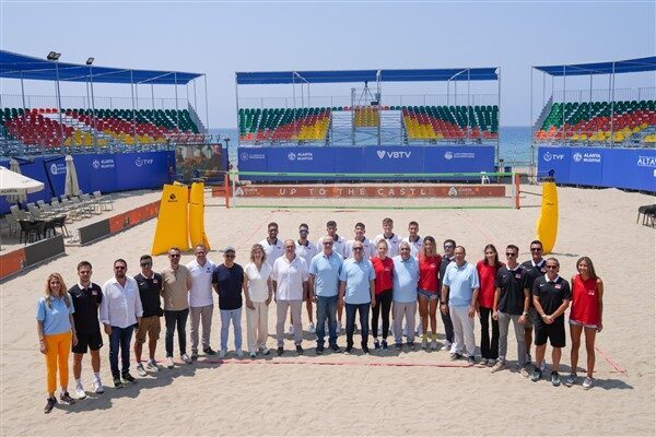 Voleybolun şampiyonlar ligi olarak tamamlanan Volleyball World Beach Pro Tour’un