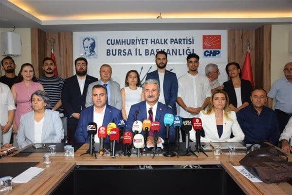 Cumhuriyet Halk Partisi (CHP) Bursa İl Başkanı Nihat Yeşiltaş, tamamlanan