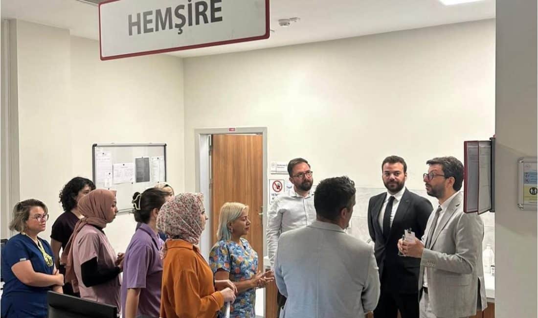 Çanakkale İl Sağlık Müdürü Op. Dr. Gökhan Baştürk ve beraberindeki