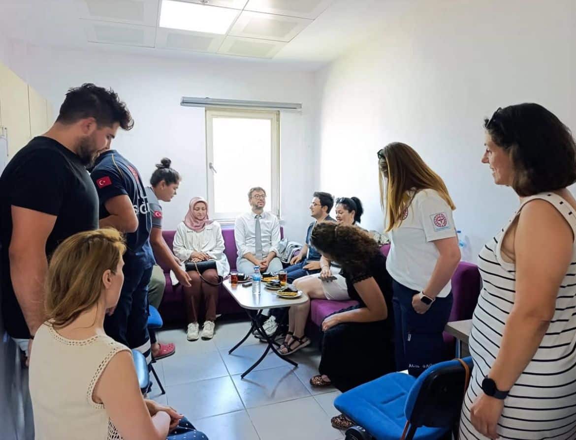 Gökçeada Devlet Hastanesine ziyaret