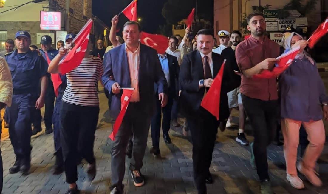 Gökçeada’da 15 Temmuz Demokrasi ve Millî Birlik Günü anma programı