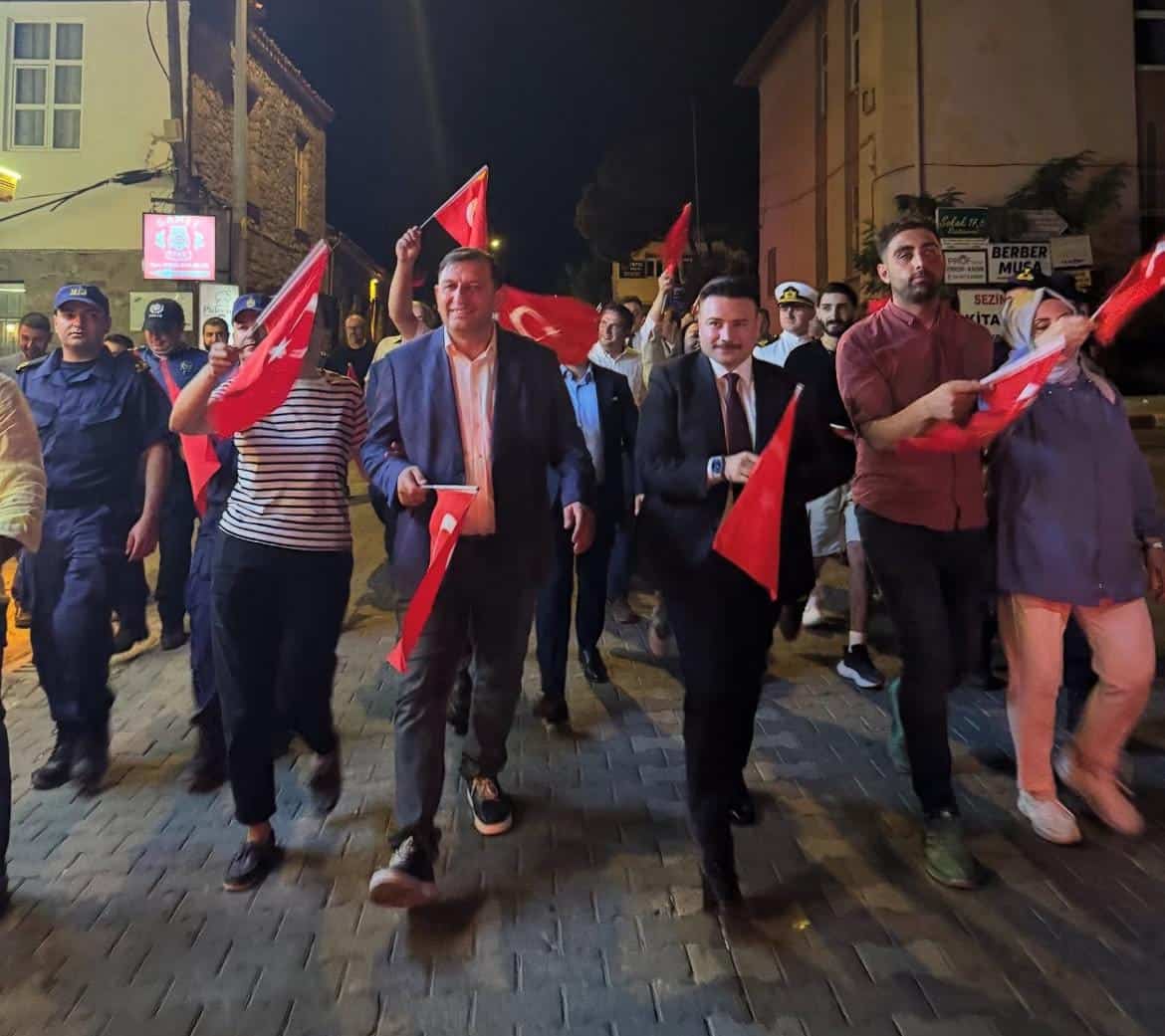 Gökçeada’da 15 Temmuz Demokrasi ve Millî Birlik Günü anma programı