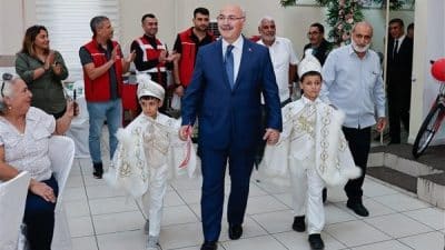 Programa Adana Milletvekili Abdullah Doğru, İl Emniyet Müdürü Ahmet Hakan