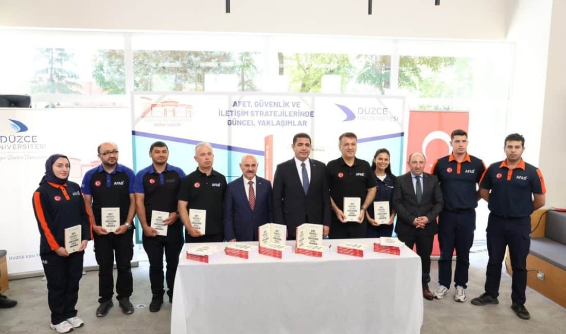 Düzce Valiliği himayelerinde, Düzce Belediyesi ve Düzce Üniversitesi iş birliğinde