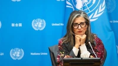 BM Batı Şeria ve Gazze özel raportörü Francesca Albanese, Trump