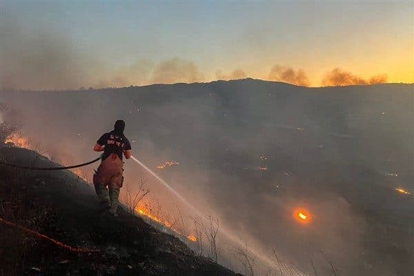 İzmir Büyükşehir Belediyesi İtfaiye Dairesi Başkanlığı, Aliağa Hacıömerli Mahallesi'nde makilik