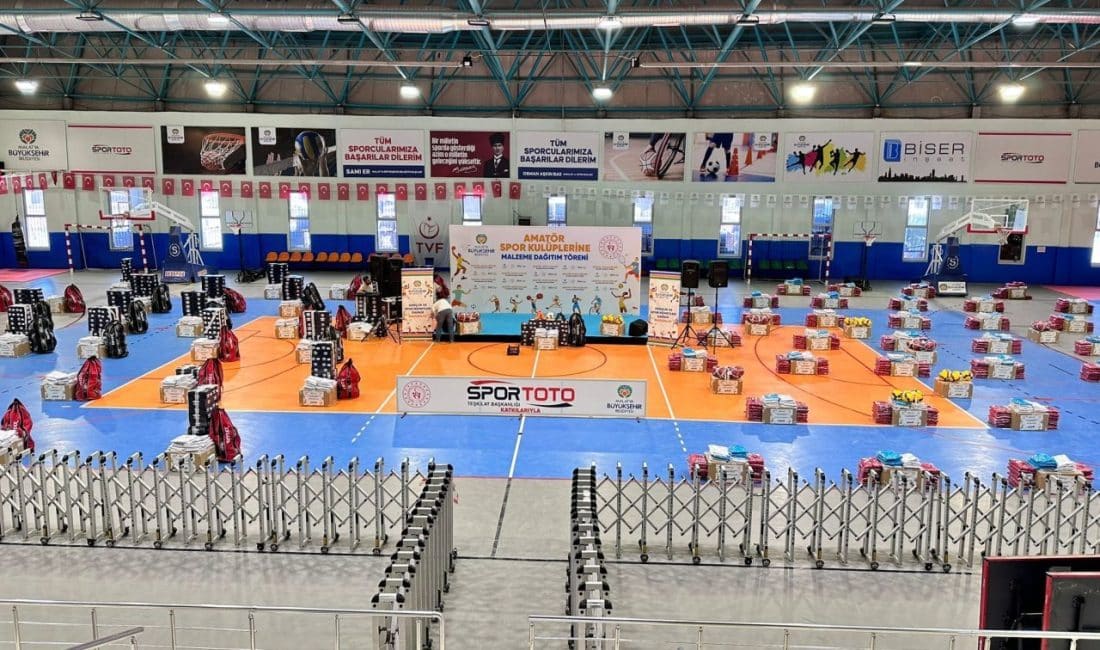 Malatya’da amatör spor kulüplerinin faaliyetlerini sürdürebilmeleri, gençlerin daha fazla spora