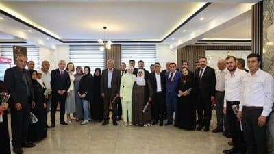Bakanlıktan yapılan açıklamaya göre, Aile ve Sosyal Hizmetler Bakanı Mahinur