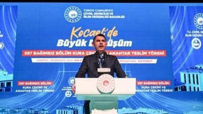 Çevre, Şehircilik ve İklim Değişikliği Bakanı Murat Kurum, 8 ilde