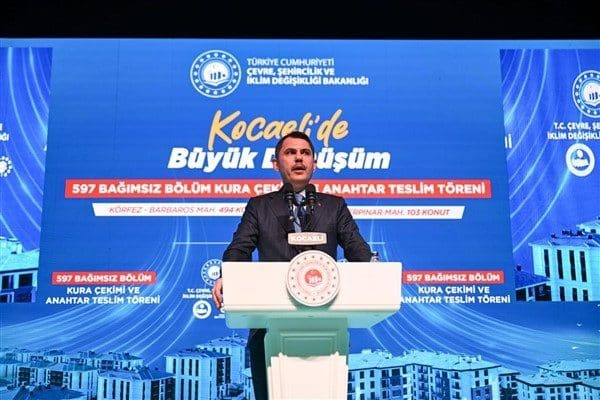 Çevre, Şehircilik ve İklim Değişikliği Bakanı Murat Kurum, 8 ilde