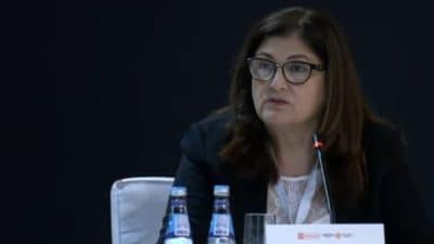 Filistin Dışişleri ve Gurbetçiler Bakanı Dr. Varsin Agabekyan Şahin, Avrupa