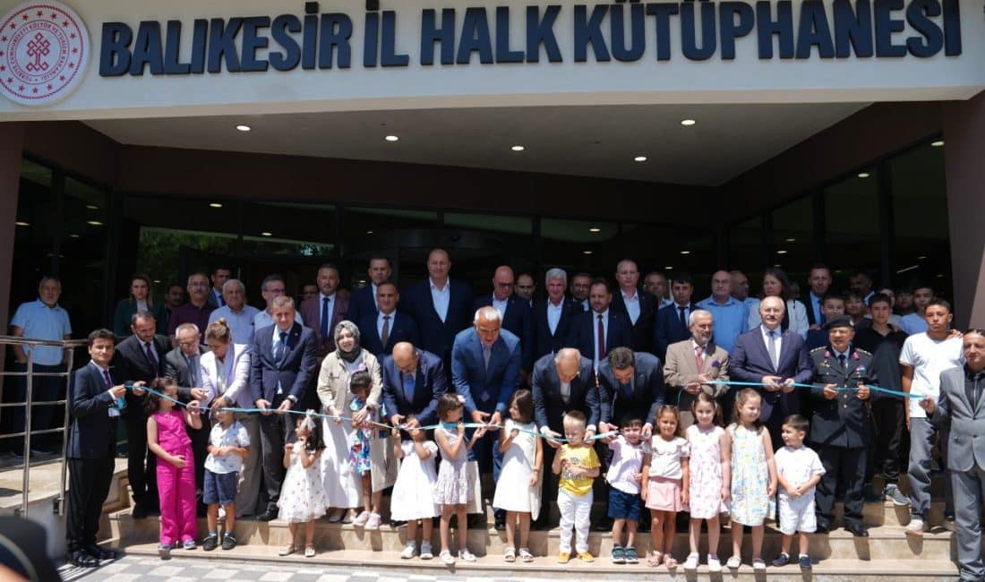 Kültür ve Turizm Bakanı Mehmet Nuri Ersoy, Balıkesir İl Halk