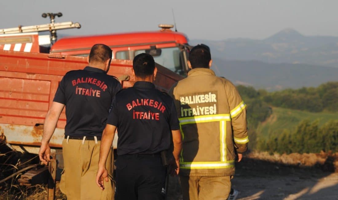 Balıkesir’de son 12 günde meydana gelen yangınlar, Balıkesir İtfaiyesi’nin 683