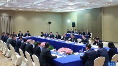 Çin Başbakanı Li Qiang, dün BRICS Liderler Zirvesi’ne katılmak üzere