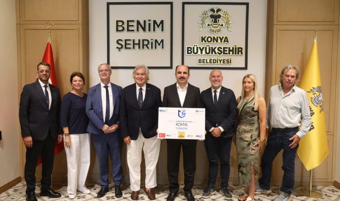 Konya’nın 2023 yılında ACES tarafından verilen Dünya Spor Başkenti unvanını