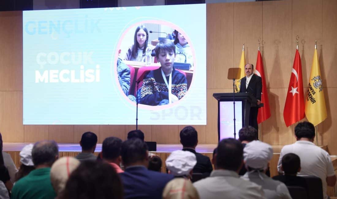 Konya Büyükşehir Belediye Başkanı Uğur İbrahim Altay, Büyükşehir Belediyesi’nin gençlik