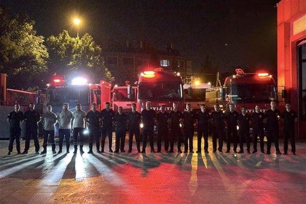 Konya Büyükşehir Belediyesi, Bursa’da devam eden orman yangınlarının söndürme çalışmalarına