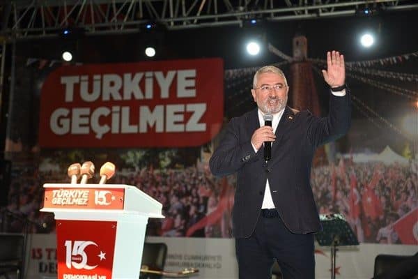 Başkan Aşgın mesajında, “Vatan topraklarımıza göz diken ve işgale kalkışan