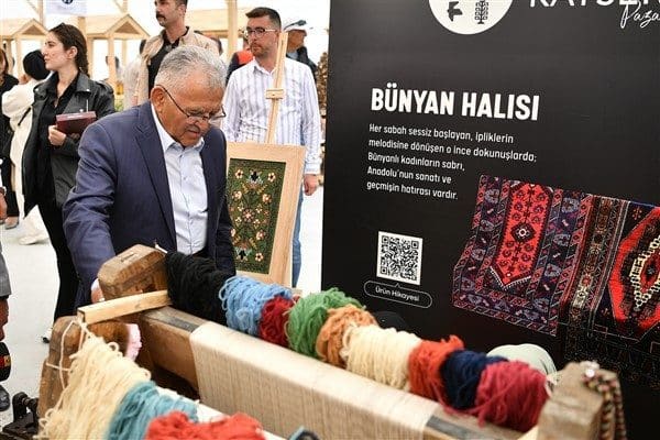 Nevşehir’de ilki gerçekleştirilen Anadoludakiler Pazarı’nın ikinci durağı Kayseri oldu. Anadoludakiler