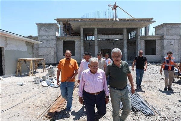 Belediye – hayırsever iş birliğiyle yapımına başlanan Muhittin Birdal Camii