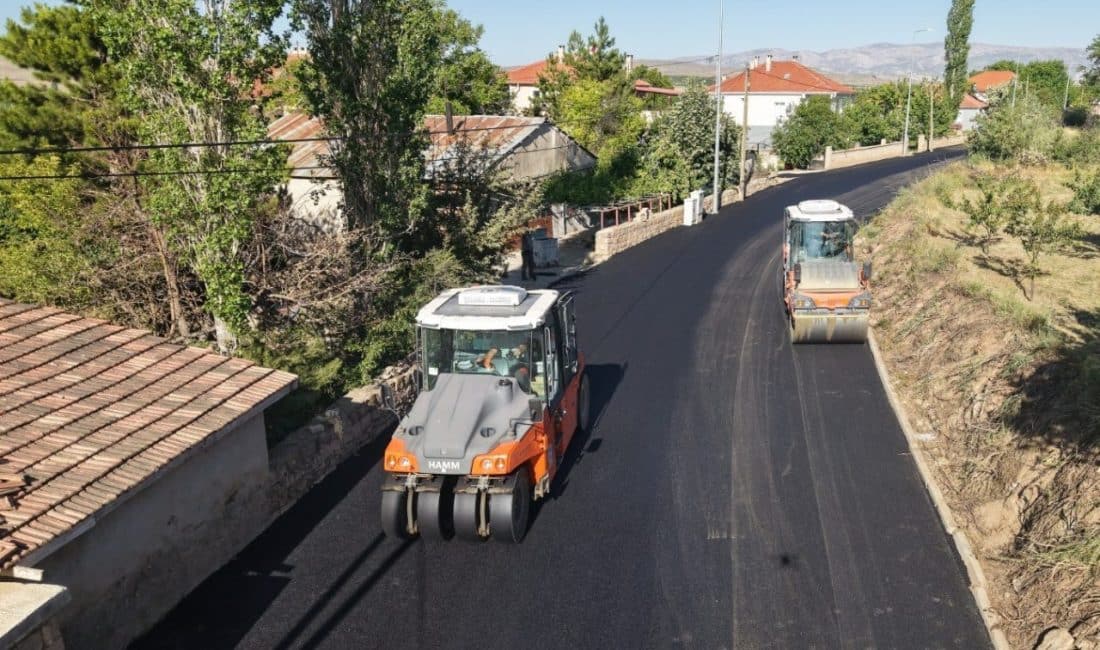 Başkan Büyükkılıç yönetimindeki Kayseri Büyükşehir Belediyesi, Bünyan’daki yol çalışmalarını tamamlarken,