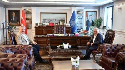 Başkan Büyükkılıç’ın Melikgazi Belediyesi’ne gerçekleştirdiği ziyaretle birlikte, ilçede yapımı süren
