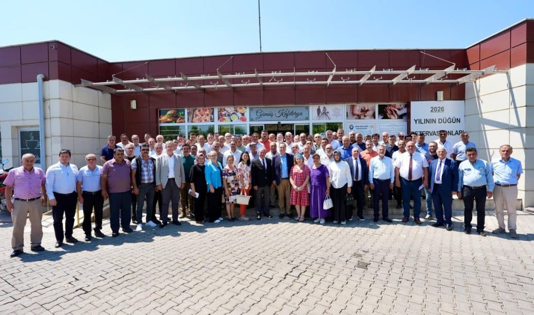 Manisa Büyükşehir Belediye Başkanı Besim Dutlulu’nun muhtarlarla toplantısına, Salihli Belediye