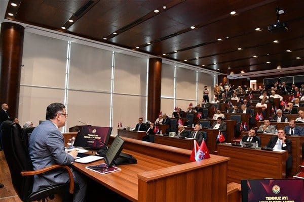 Trabzon Büyükşehir Belediyesi Temmuz ayı Meclis toplantılarının birinci oturumu, Büyükşehir
