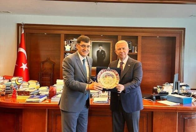 Kütahya Belediye Başkanı Eyüp Kahveci, Ankara Büyükşehir Belediye (ABB) Başkanı