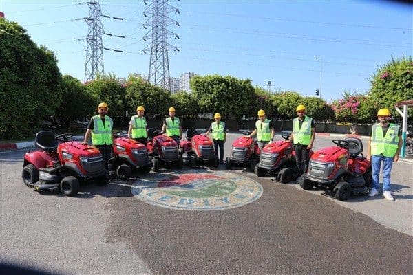 Kepez Belediyesi, ilçedeki yeşil alanların bakımını daha etkin ve hızlı