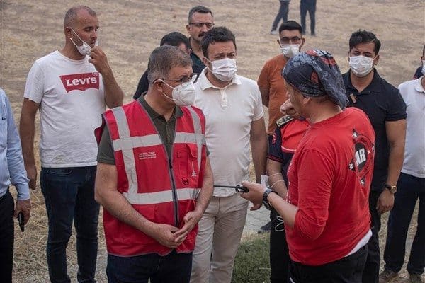 Başkan Tugay’a Ödemiş Belediye Başkanı Mustafa Turan, Bayındır Belediye Başkanı