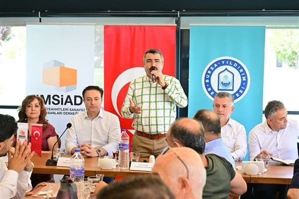 Başkan Yılmaz, İnşaat Müteahhitleri Sanayici ve İş İnsanları Derneği (İMSİAD)