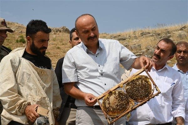 Sason Kaymakamı Furkan Başar, İl Jandarma Komutanı Kıdemli Albay Cafer