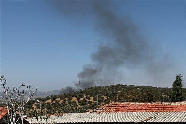 Yangın, 23 Temmuz 2025 tarihinde öğle saatlerinde fark edildi. Bölgeden