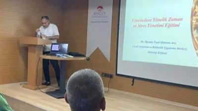 Personel Daire Başkanlığı tarafından organize edilen eğitimin açılış konuşmasını Personel