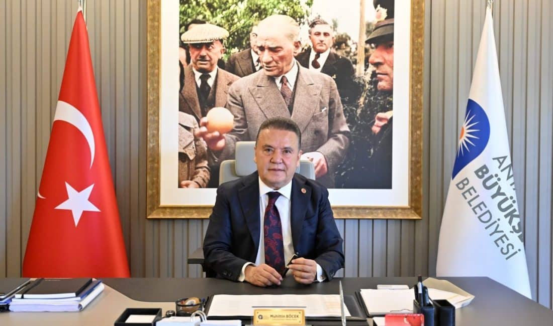 Tutuklanan eski Antalya Büyükşehir Belediye Başkanı Muhittin Böcek, gönderdiği mektupla