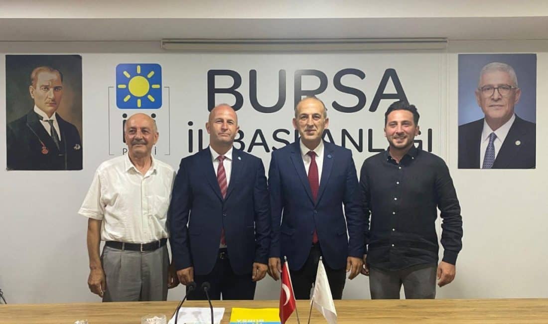 İYİ Parti Orhangazi İlçe Başkanlığı görevini, teşkilat arkadaşı Yasin Bektaş’tan