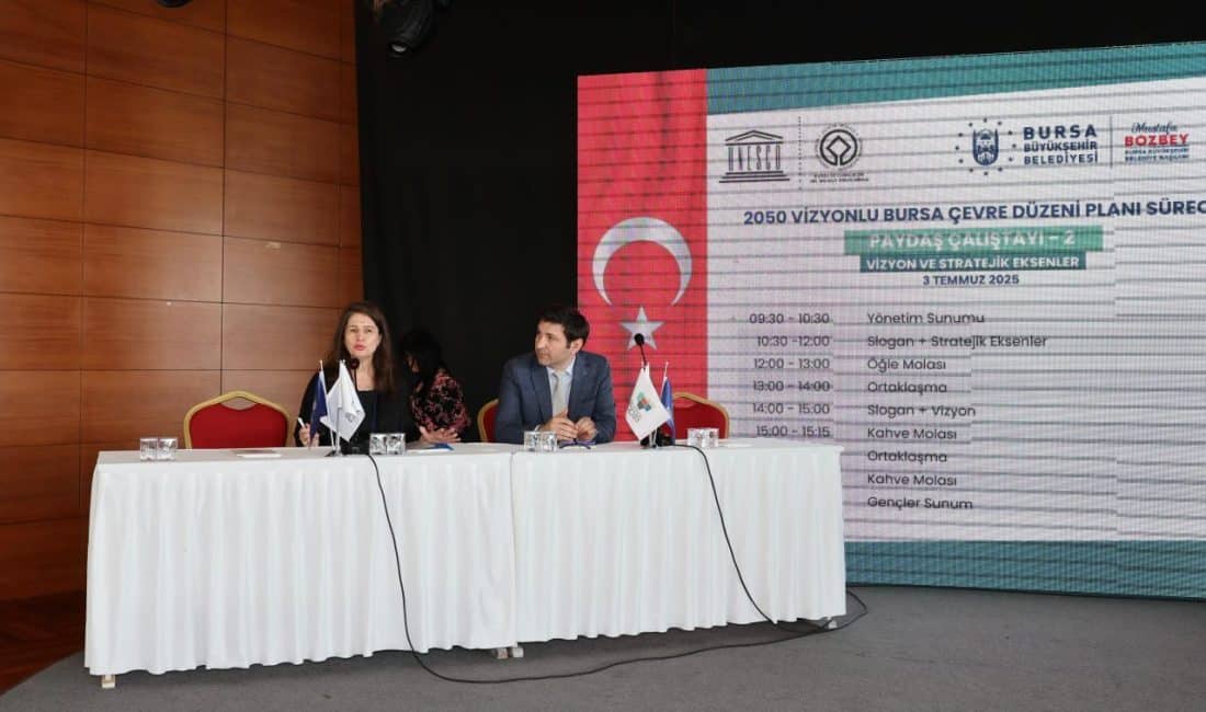 Bursa Büyükşehir Belediyesi, ‘Kent Anayasası’nı oluşturacak 2050 vizyonlu ‘1/100.000’lik Çevre