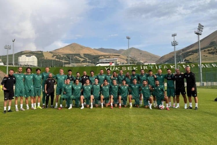 30 Temmuz Çarşamba günü Erzurum Palandöken Yüksek İrtifa Kamp Tesisi'nde