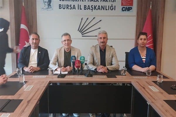 CHP Bursa İl Başkanı Nihat Yeşiltaş, mücadeleyi asla bırakmayacaklarını açıkladı.