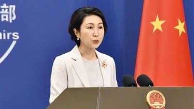 Çin Dışişleri Bakanlığı Sözcüsü Mao Ning, Avrupa Birliği'nden (AB) Çin'e
