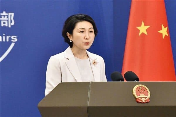 Çin Dışişleri Bakanlığı Sözcüsü Mao Ning, bugün düzenlediği olağan basın