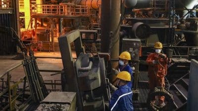 Çin’in ana demir ve çelik işletmelerinin yılın ilk beş ayında ürettiği çelik miktarı
