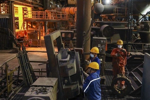 Çin’in ana demir ve çelik işletmelerinin yılın ilk beş ayında ürettiği çelik miktarı
