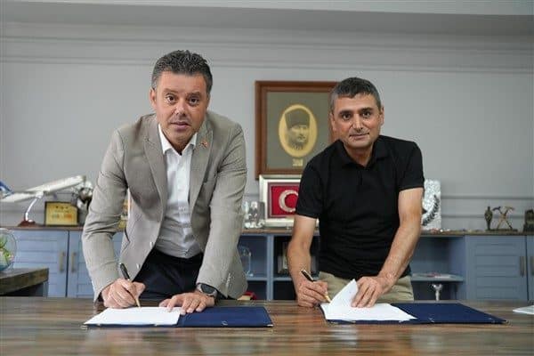 Çorlu Belediye Başkanı Ahmet Sarıkurt ve Tekirdağ Müze Müdürü Abdülgani