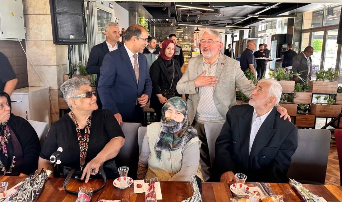 Çorum Huzurevi ile Kamile-Hacı Ahmet Akdağ Huzurevi sakinleri ve Sevgi