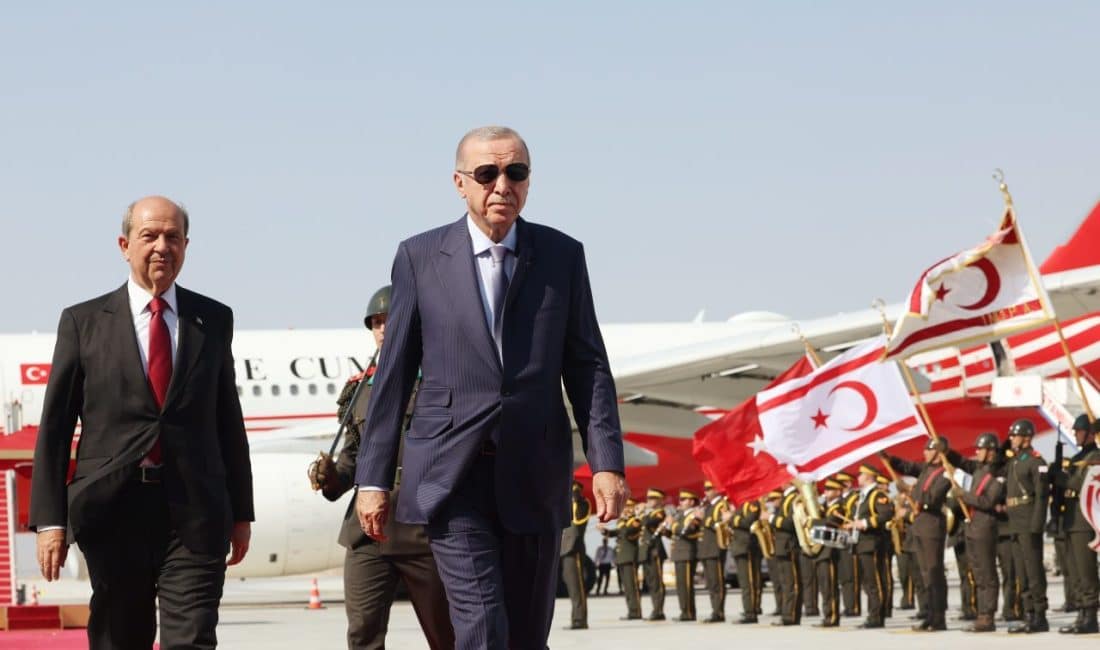 Cumhurbaşkanı Recep Tayyip Erdoğan, Kıbrıs Barış Harekâtı’nın 51. yıl dönümünde, 20