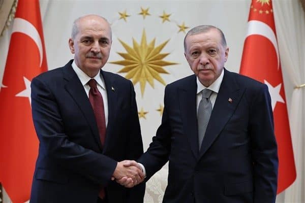 Cumhurbaşkanı Recep Tayyip Erdoğan, Türkiye Büyük Millet Meclisi (TBMM) Başkanı